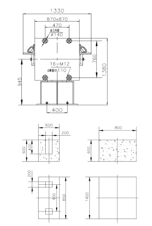 廂式壓濾機(jī)結(jié)構(gòu)圖